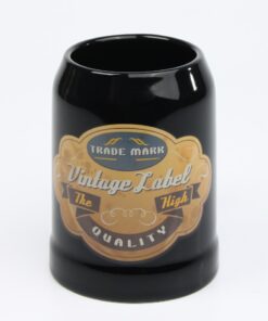 Alternative view of Vintage Bierkrug "High Quality" black edition