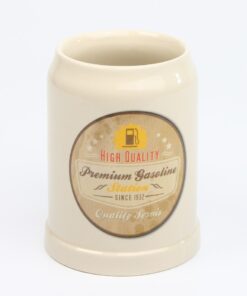 Alternative view of Vintage Bierkrug "Premium Gasoline"