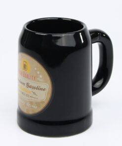 Vintage Bierkrug "Premium Gasoline" black edition