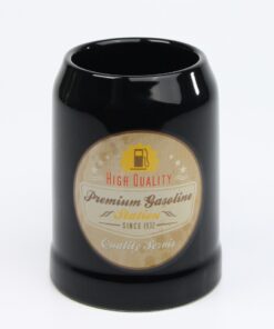 Alternative view of Vintage Bierkrug "Premium Gasoline" black edition