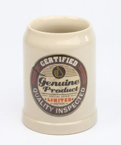 Alternative view of Vintage Bierkrug "Quality Inspected"