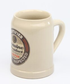 Vintage Bierkrug "Quality Inspected"