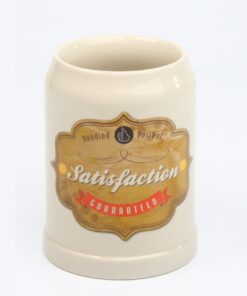 Alternative view of Vintage Bierkrug "Satisfaction Guaranteed"
