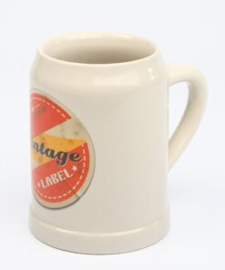 Vintage Bierkrug "Vintage Label"