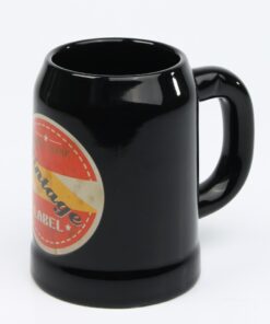 Vintage Bierkrug "Vintage Label" black edition
