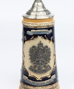 Alternative view of Deutschland Schild 1,0l, Zinnrelief Germany Adler