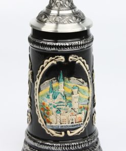 Alternative view of Neuschwanstein Relief 0,5l, bunt