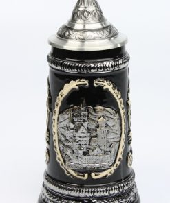 Alternative view of Neuschwanstein Relief 0,5l, silber