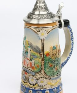 Panorama Neuschwanstein bunt 0,5l