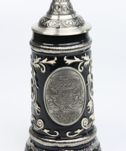 Alternative view of Zinnmünkrug 0,5l, Zinnmedaille Bayernwappen