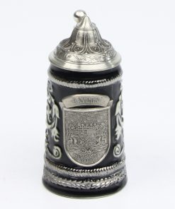 Alternative view of Zinnmünzenkrug Mini, Zinnplakette Bayernwappen