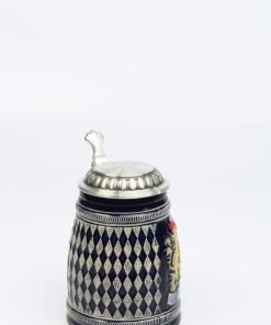 Alternative view of Bayernwappen bauchig bunt 0,5l