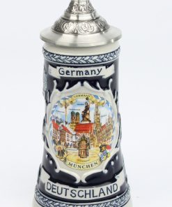 Alternative view of Deutschland Schild 0,25l kobalt, SB