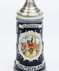 Alternative view of Deutschland Schild 0,5l kobalt, SB