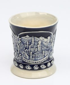 Alternative view of Kaffeehaferl Panorama Neuschwanstein neu blau