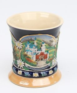 Alternative view of Kaffeehaferl Panorama Neuschwanstein neu bunt