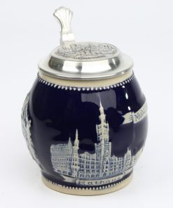 Alternative view of München bauchig kobalt 0,5l