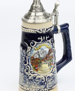 Souvenir blau Mühle 0,5l, SB