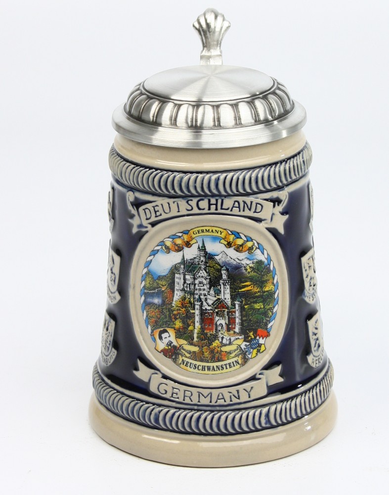 Old Germany u. Länder HF Schild kobalt, SB - Image 2