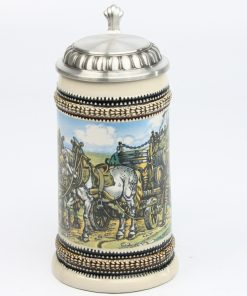 Alternative view of Mühleck 0,5l, Bierzug mit Fässern