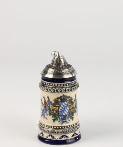 Alternative view of Gutsherren blau Mini, Löwen mit Fahnen