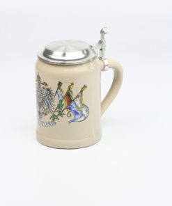 Kannenbäcker 0,5l, Deutschlandfahnen