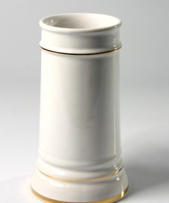 Alternative view of Stände 0,5l, weiß mit 3 Goldrändern