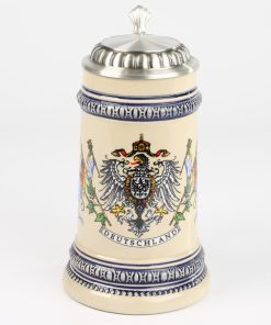 Alternative view of Euler grau 0,5l, Deutschlandfahnen