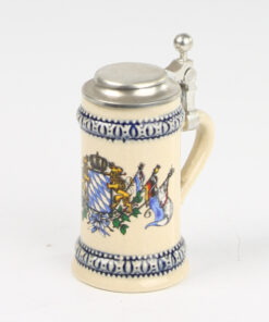 Euler grau Mini, Löwen mit Fahnenl