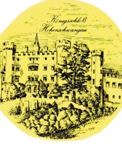 320 PA  Hohenschwangau  schwarz-weiß