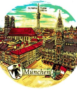 200 PA München mit Olympiaturm