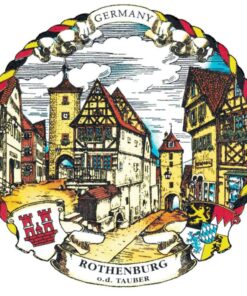 141 Rothenburg/T. Plönlein    Kordelrand