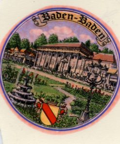 754 Baden  Baden    Kordelrand
