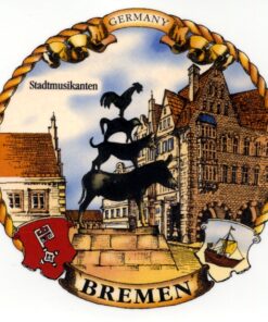 520 Bremen  Stadtmusikanten    Kordelrand