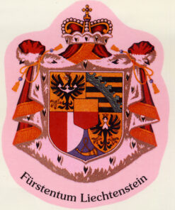 980 Liechtenstein  Wappen  Fürstentum