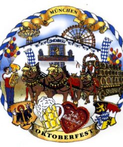 100 Oktoberfest  rund   Kordelrand